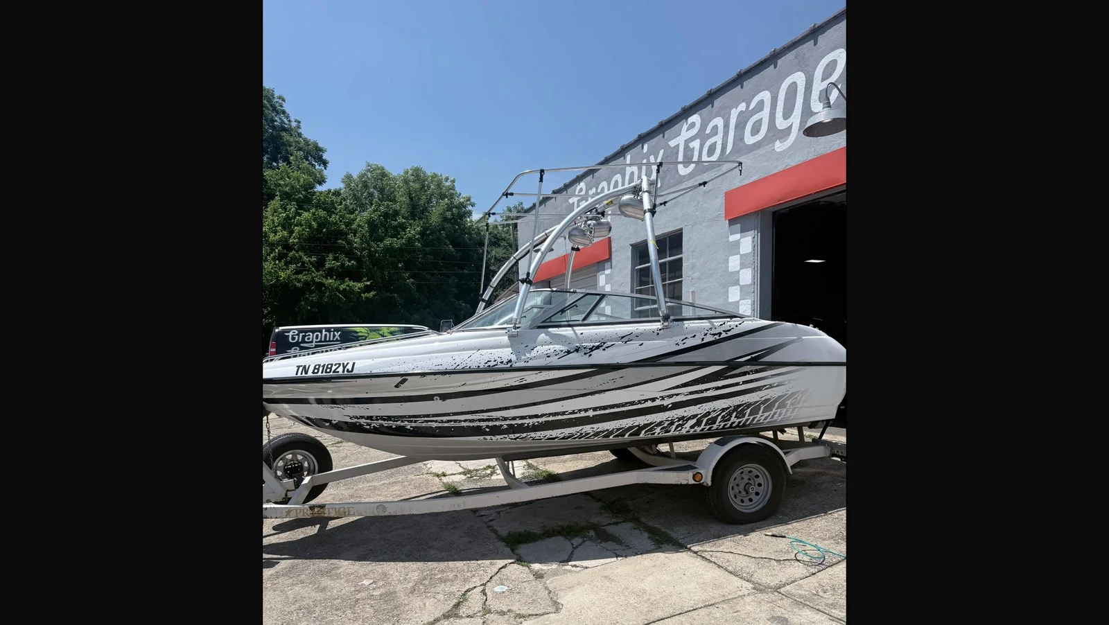 Boat Wrap — Shop Lot