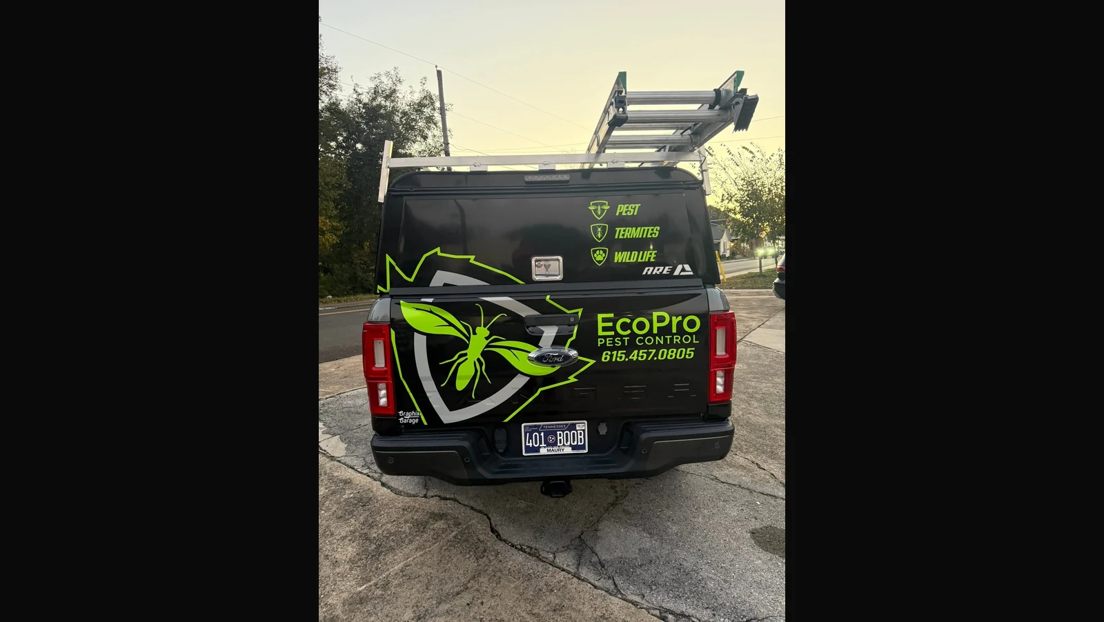 EcoPro Pest Control — Truck