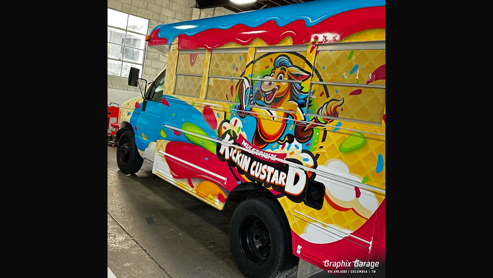 Muletown Kickin Custard — Bus