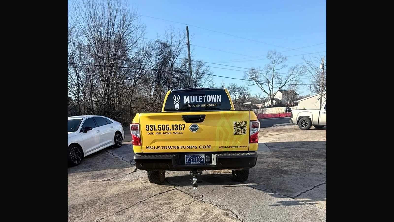 Muletown Stump Grinding — Truck