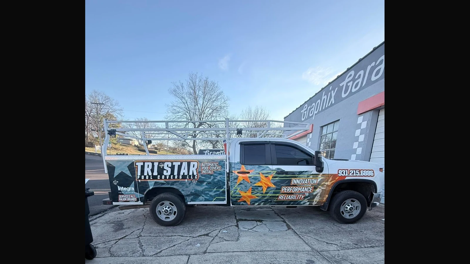 Tri Star Pool Covers — Truck