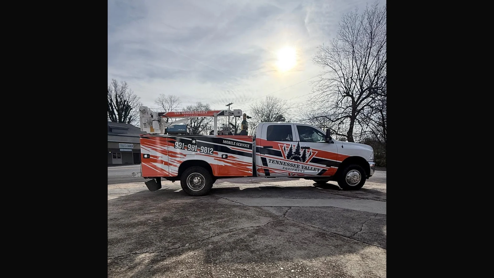 TVE mobile service truck