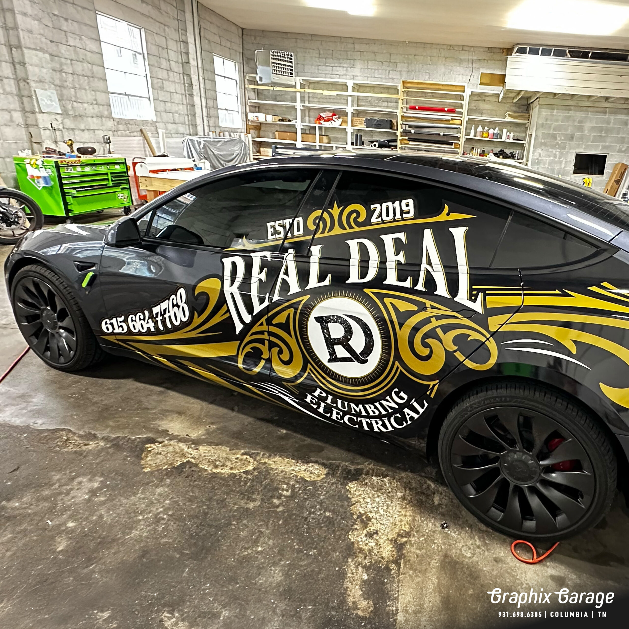 tesla model-s wrap design plumbing